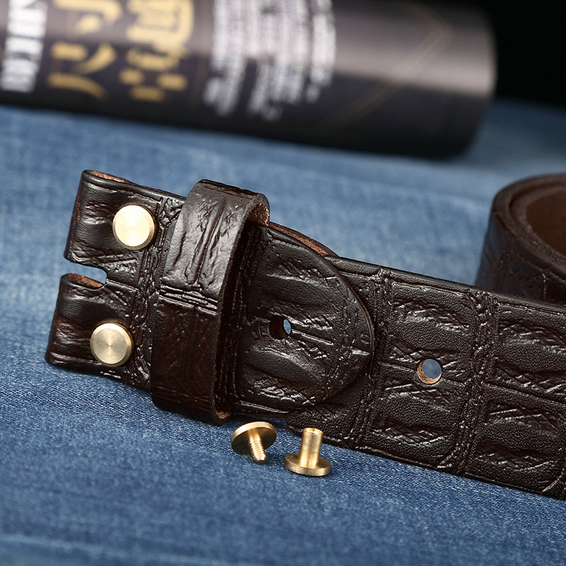 Premium Leather Belt